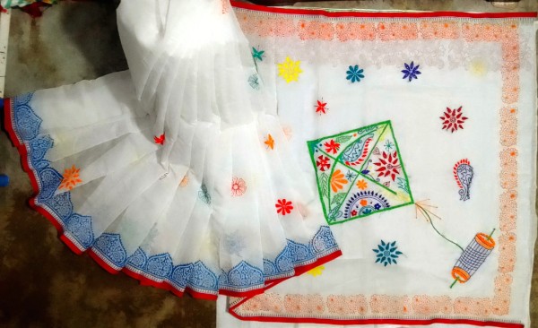 হাফ সিল্ক কাপড়