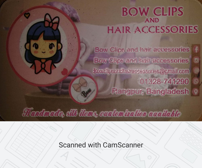 BOW CLIPS & HAIR ACCESSORIES