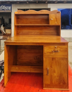 সেগুন কাঠের রিডিং টেবিল