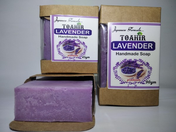 ত্বহির ল্যাভেন্ডার হ্যান্ডমেইড সাবান - Toahir Lavender Handmade Soap