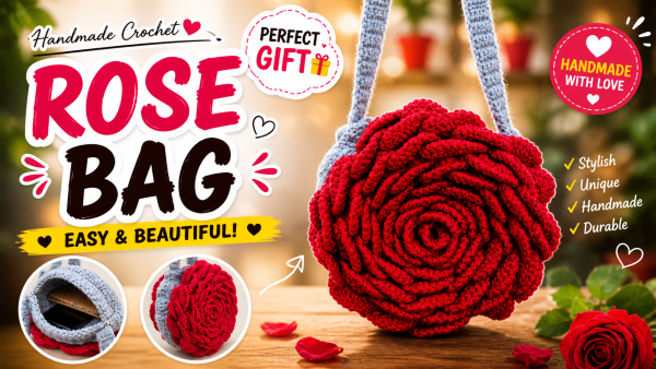 Rose Flower Bag